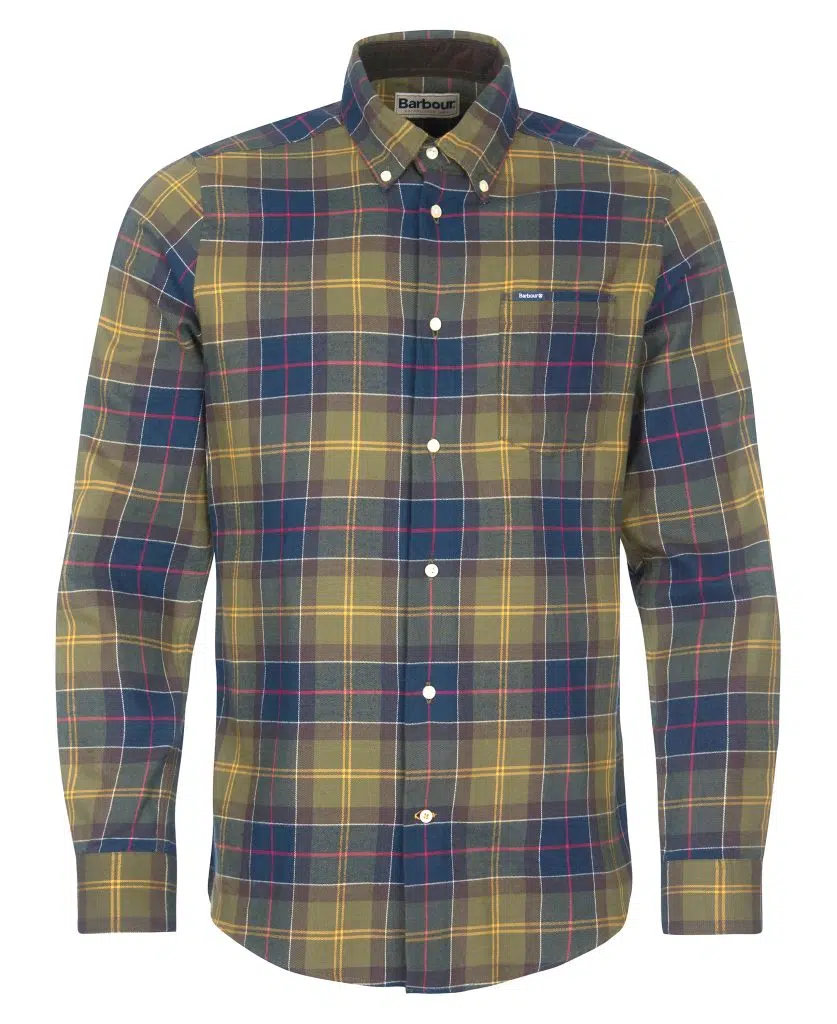 Chemise Barbour Fortrose pour homme en coton à motif tartan