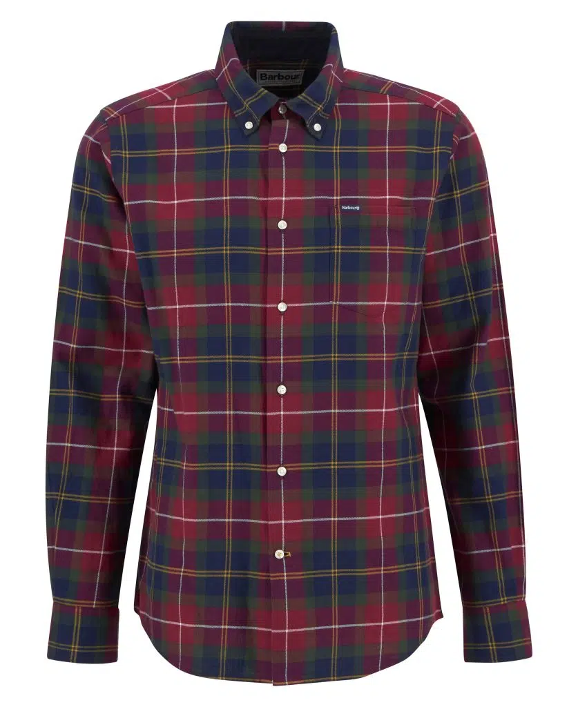 Chemise Barbour Fortrose pour homme en coton à motif tartan