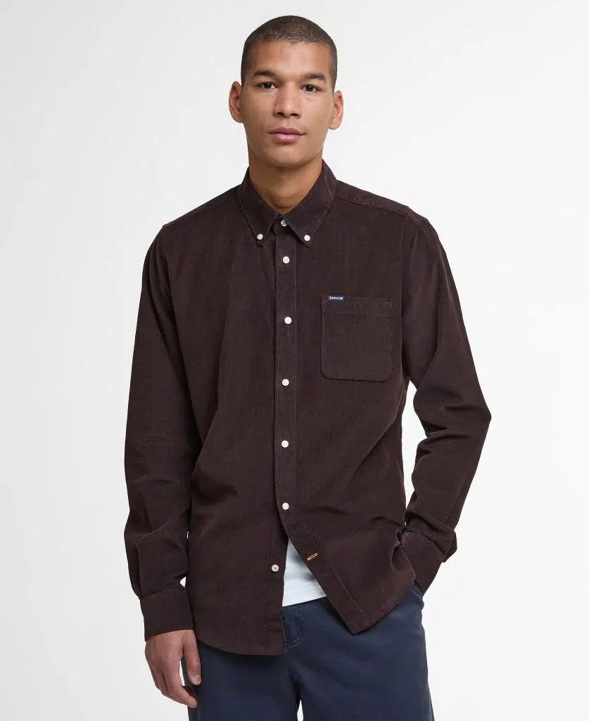 Chemise Barbour Ramsey homme en velours côtelé