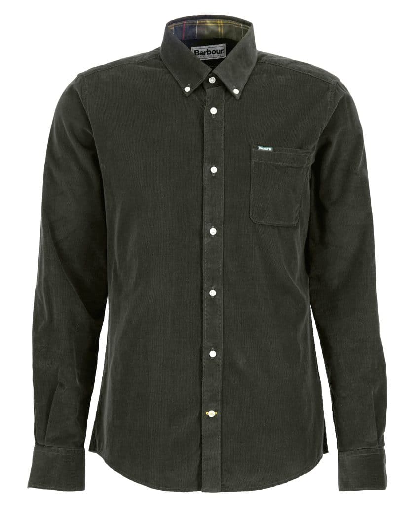 Chemise Barbour Ramsey homme en velours côtelé
