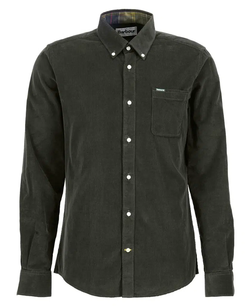 Chemise Barbour Ramsey homme en velours côtelé