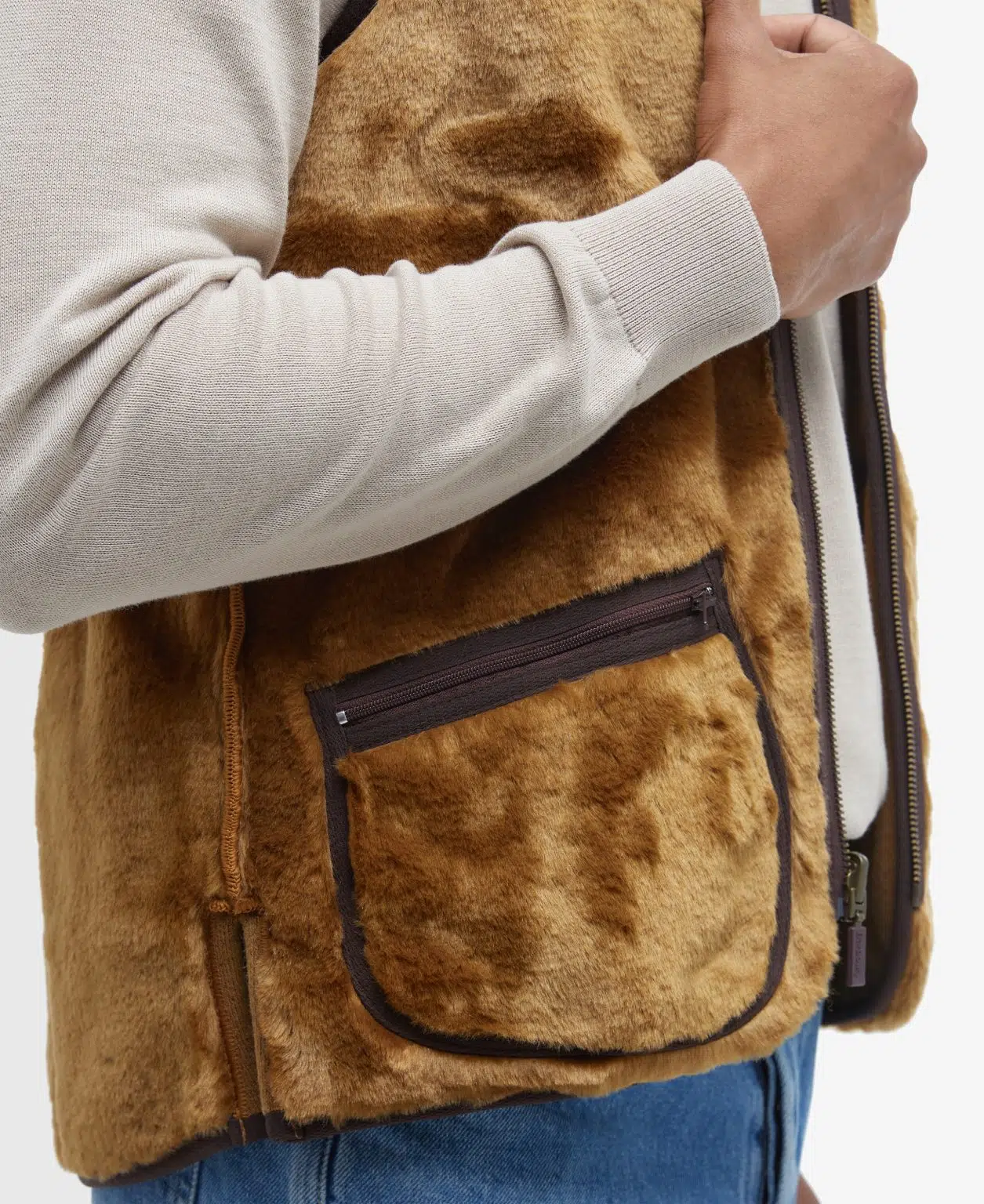 Doublure Barbour Warm Pile homme en fausse fourrure