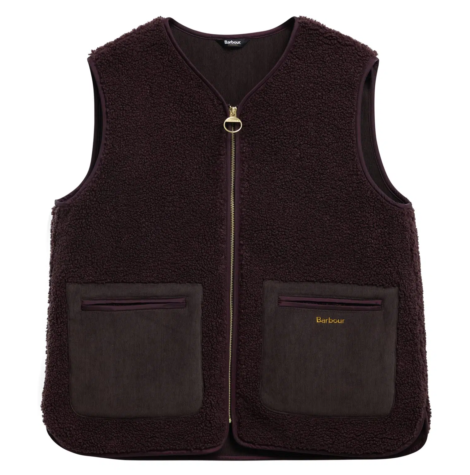 Gilet sans manches Bainford Barbour pour femme en polaire douce et chaude