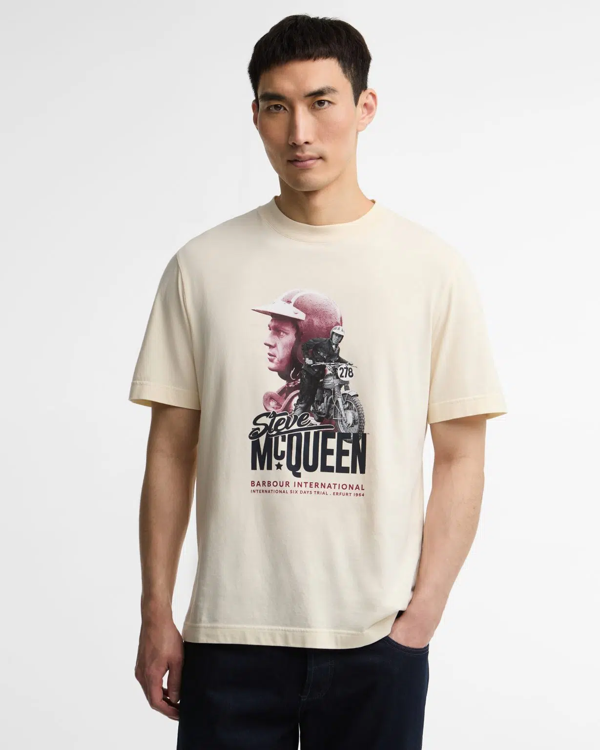 T-shirt SMQ Rainey Graphic Barbour International – Image 6