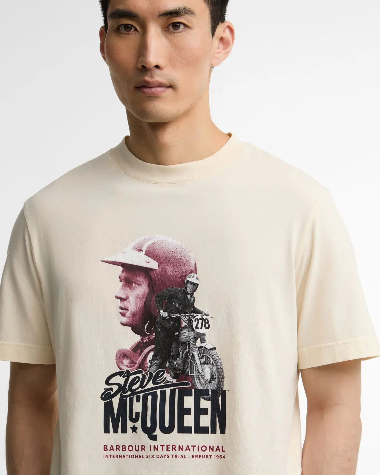 T-shirt SMQ Rainey Graphic Barbour International – Image 2