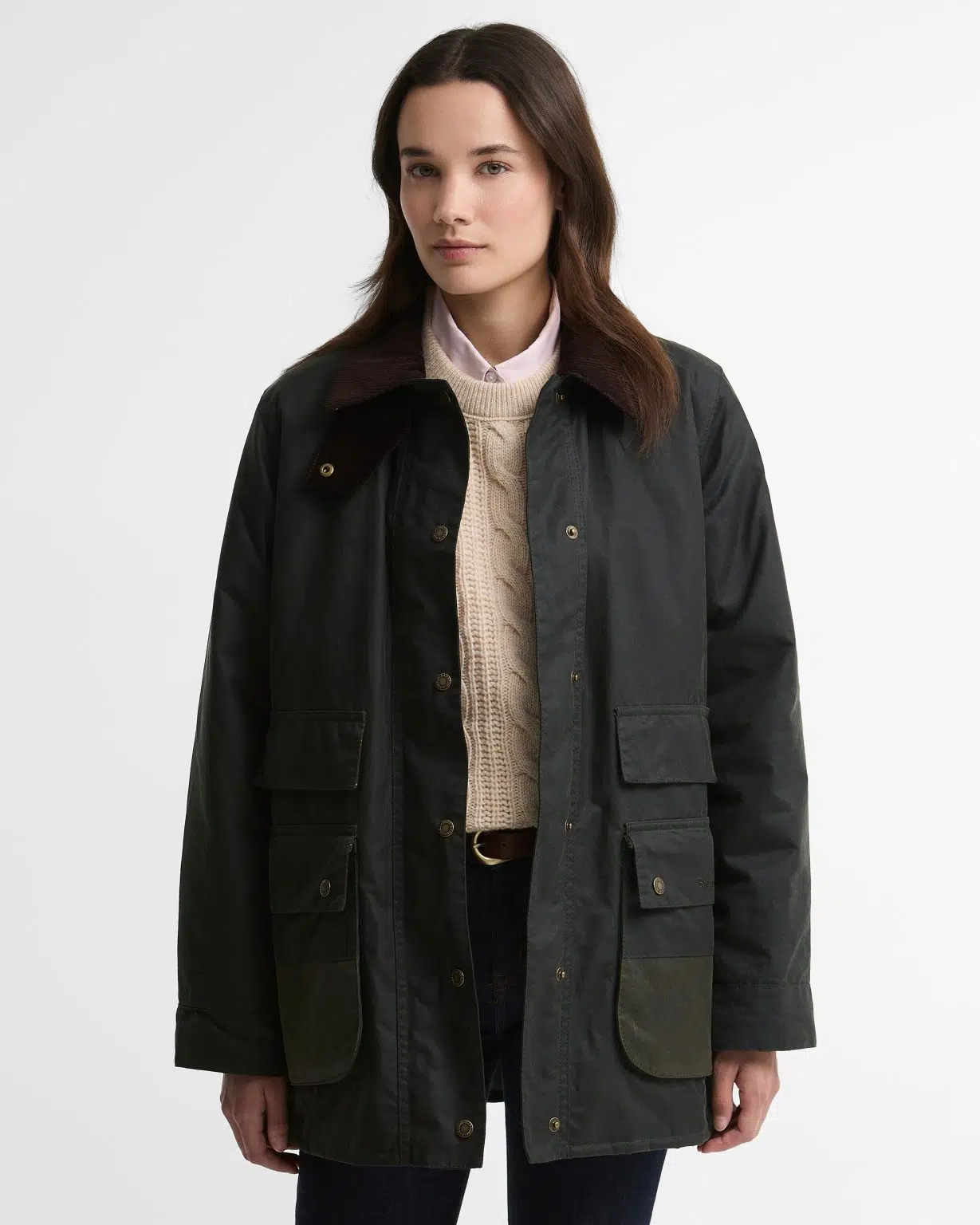 Manteau huilé Modern Border Barbour – Image 2