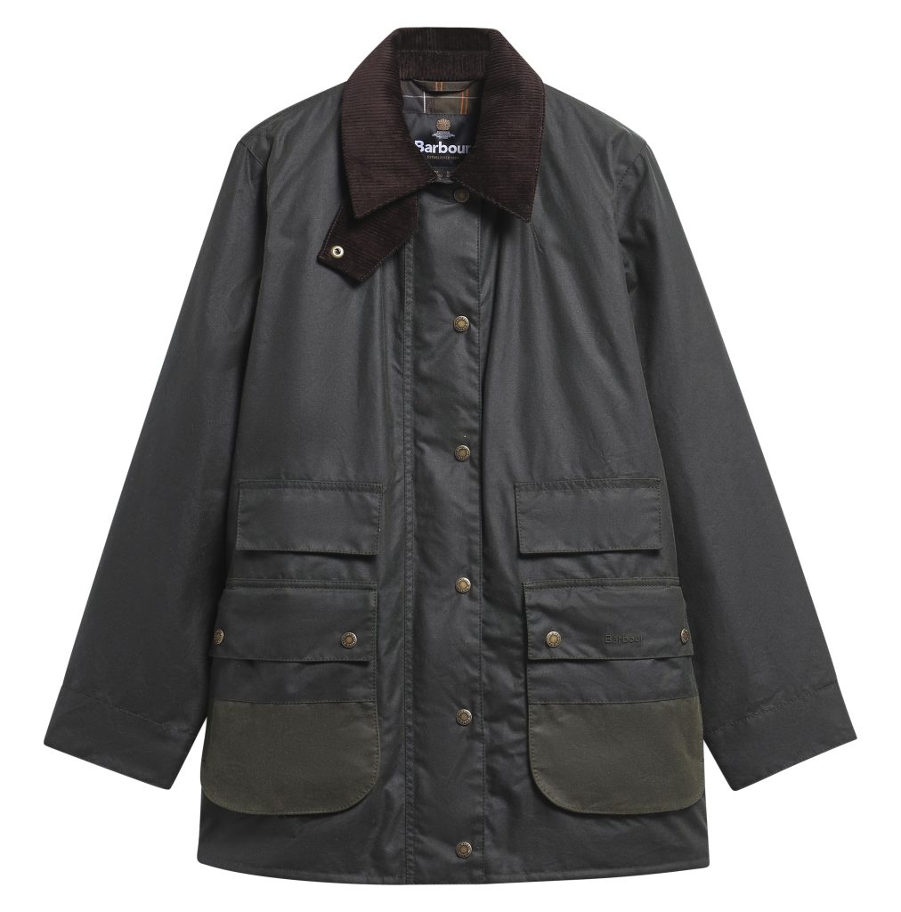 Barbour-manteau-coton-huilé-femme-chaud-modern-border-sage-LWX1591SG51-4