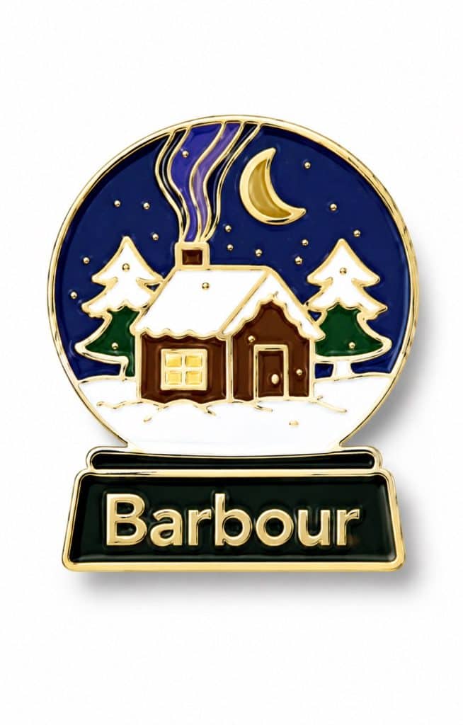 Barbour-pins-boule-neige-snow-globe-pin-badge-UMB0111WH11