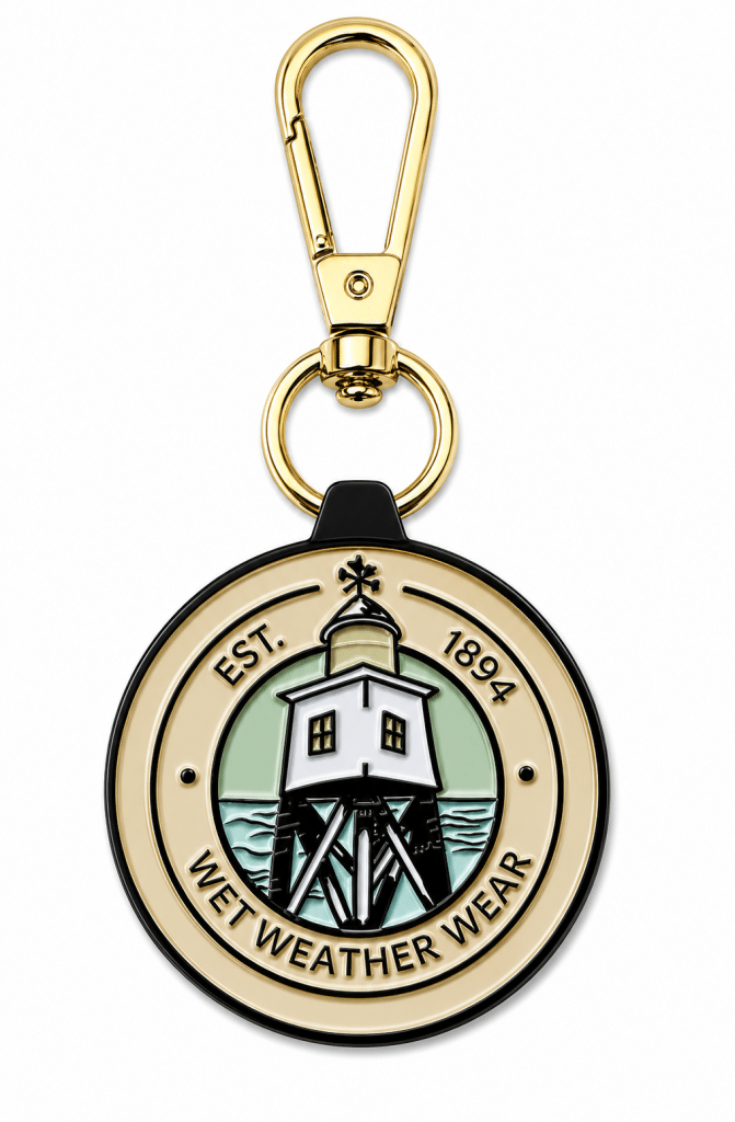 Porte-clés Phare Barbour