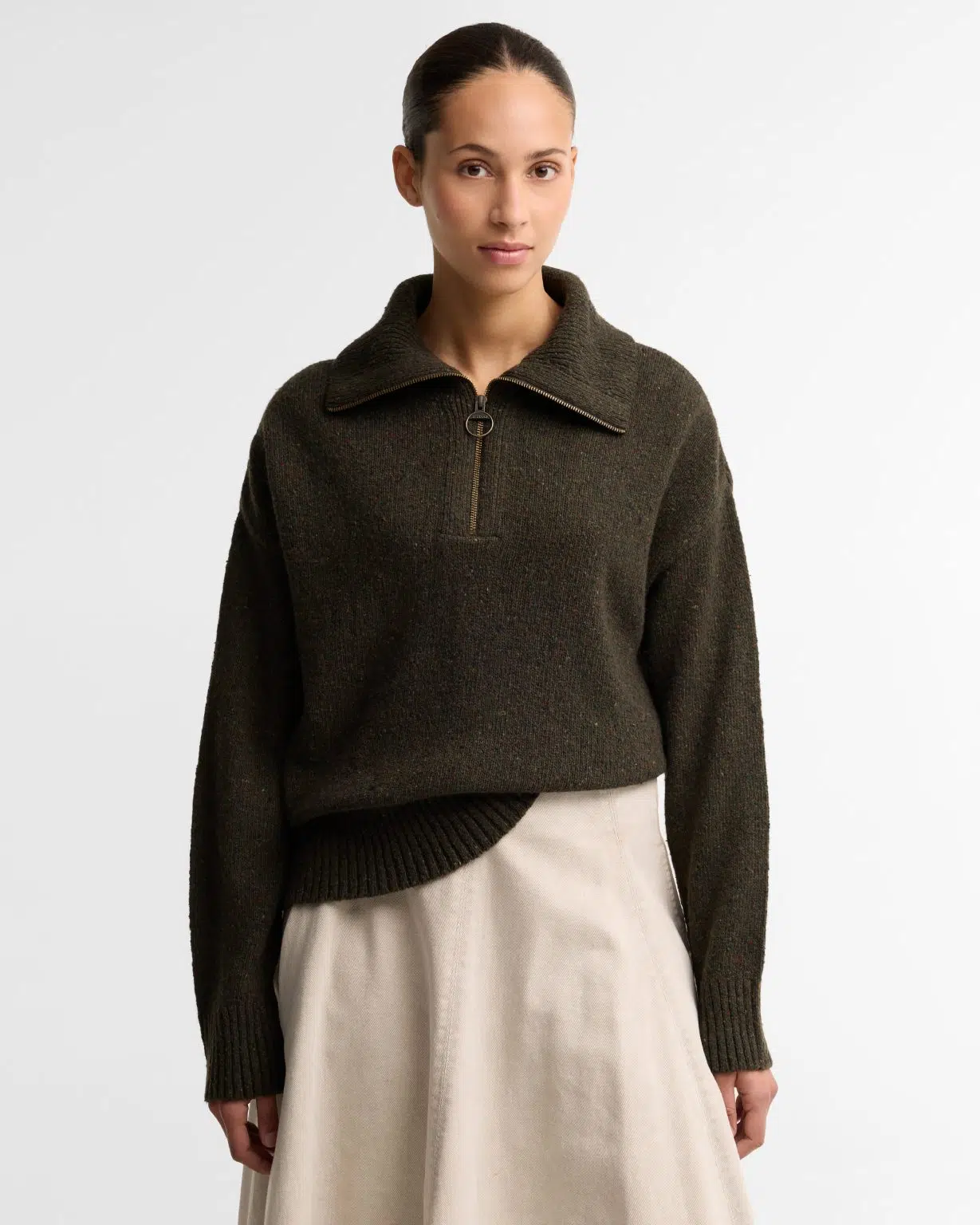 Pull col camionneur Lavensdale Barbour – Image 2