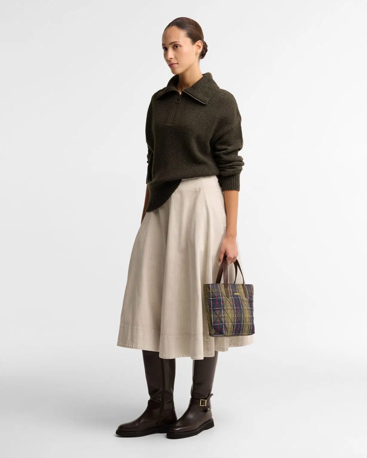 Pull col camionneur Lavensdale Barbour – Image 7