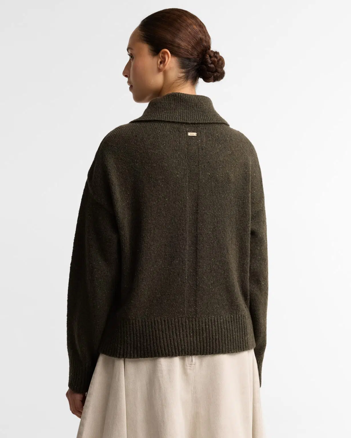 Pull col camionneur Lavensdale Barbour – Image 6