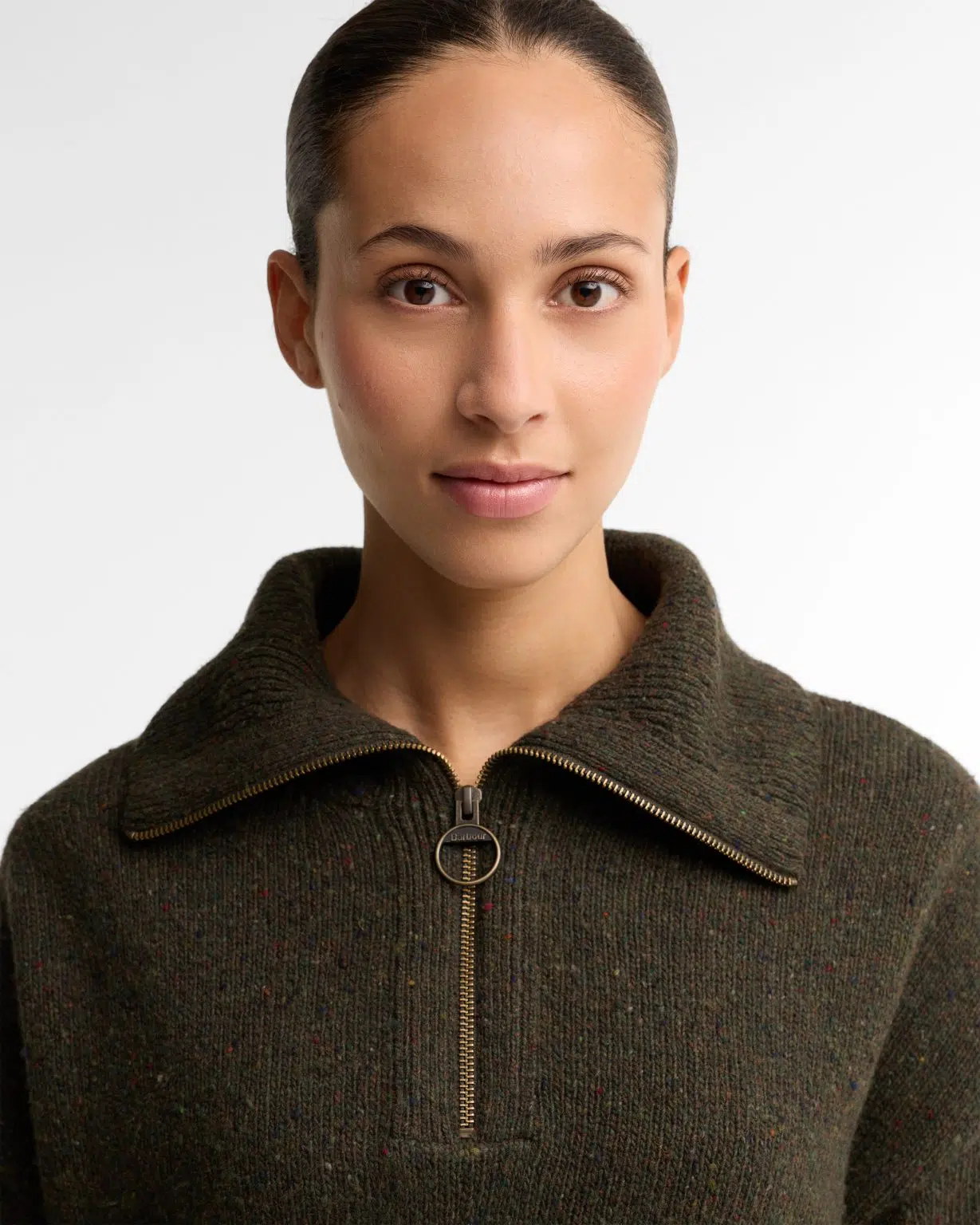 Pull col camionneur Lavensdale Barbour – Image 4