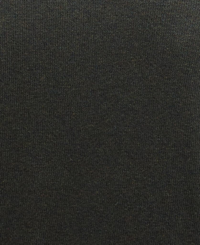 Pull Barbour Holden pour homme en laine, avec col zippé et détails tartan aux coudes et au col.