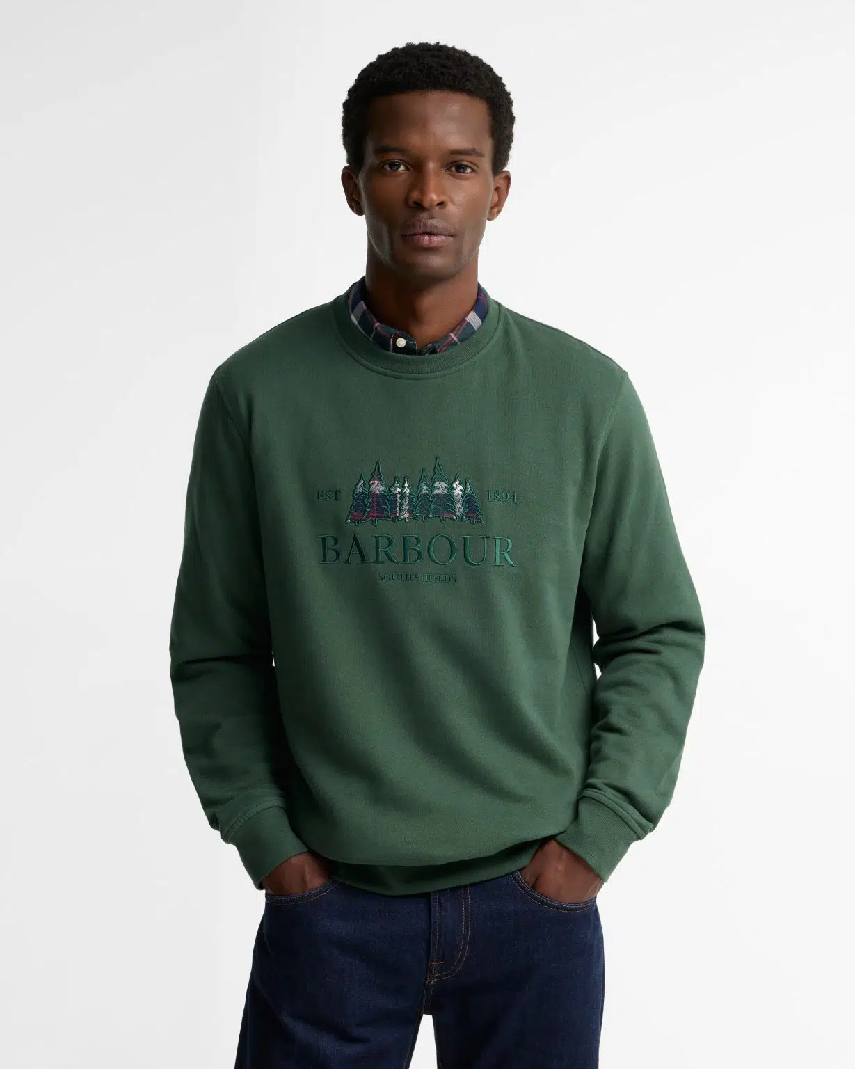 Sweatshirt Evergreen Barbour – Image 6