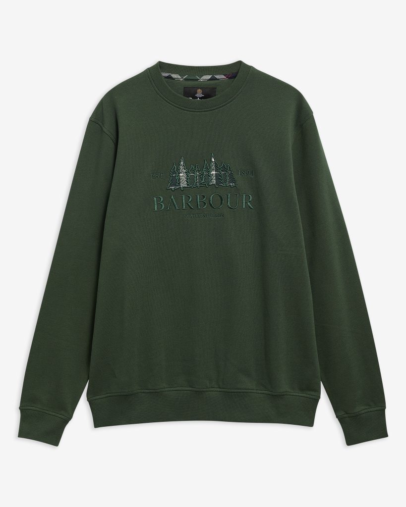 Barbour-sweatshirt-homme-evergreen-crew-neck-sycamore-MOL0774GN92-4