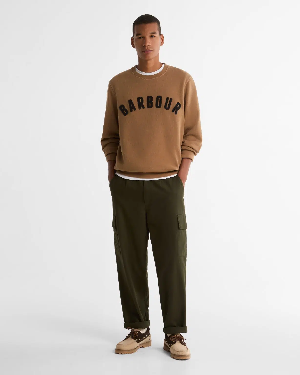 Sweat Barbour Prep Logo pour homme