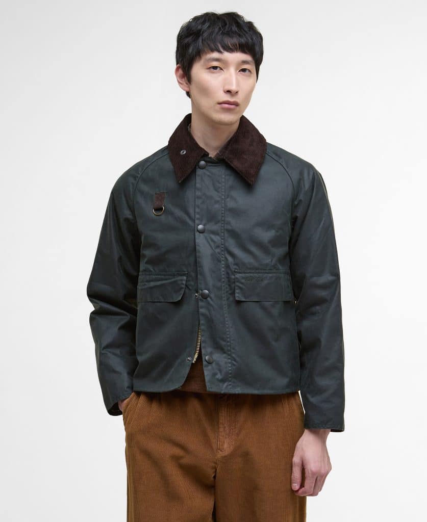 Barbour-veste-coton-huilé-spey-homme-sage-MWX1212SG51-2
