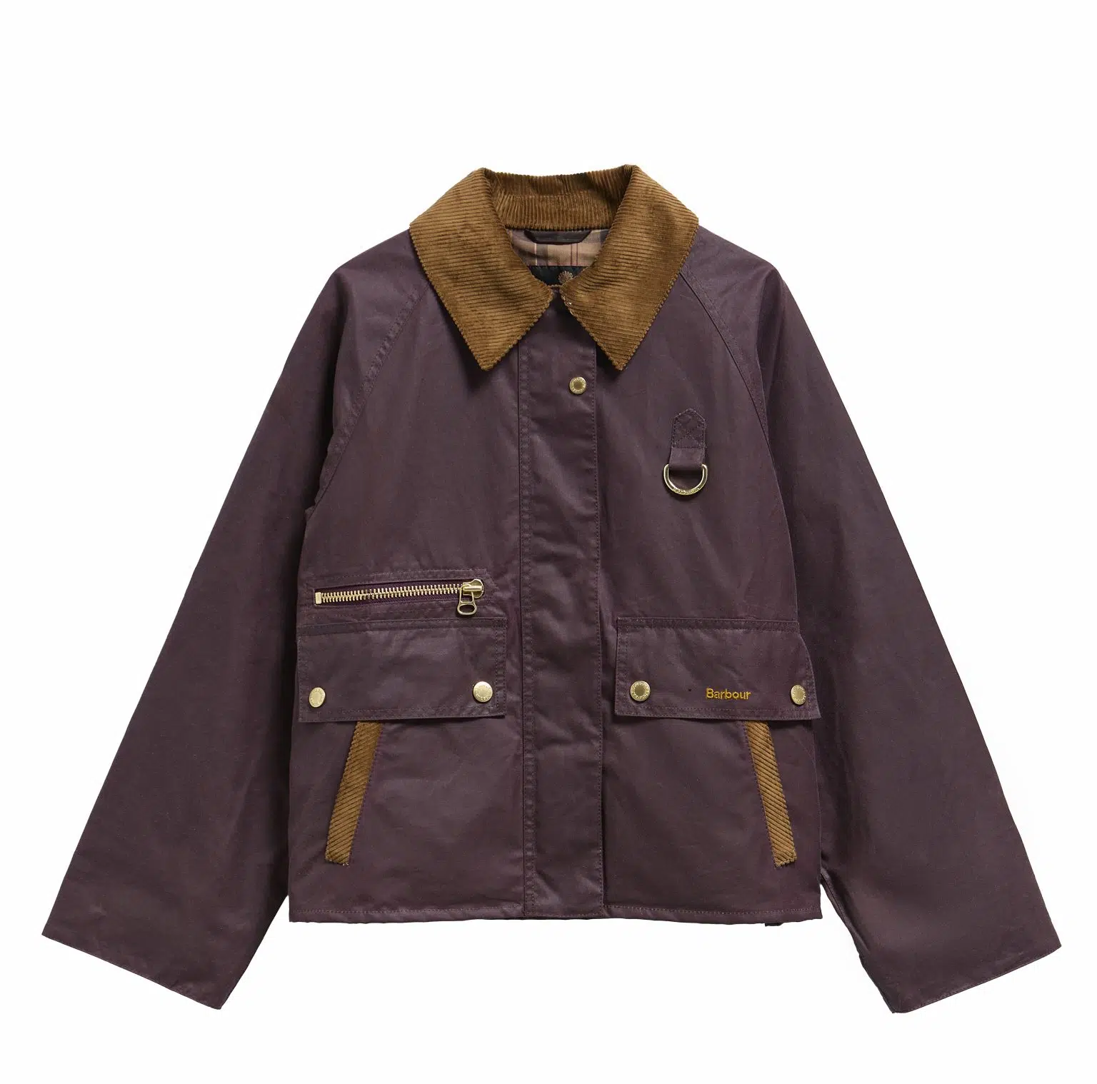 Veste huilée Barbour Cottingham pour femme en coton ciré