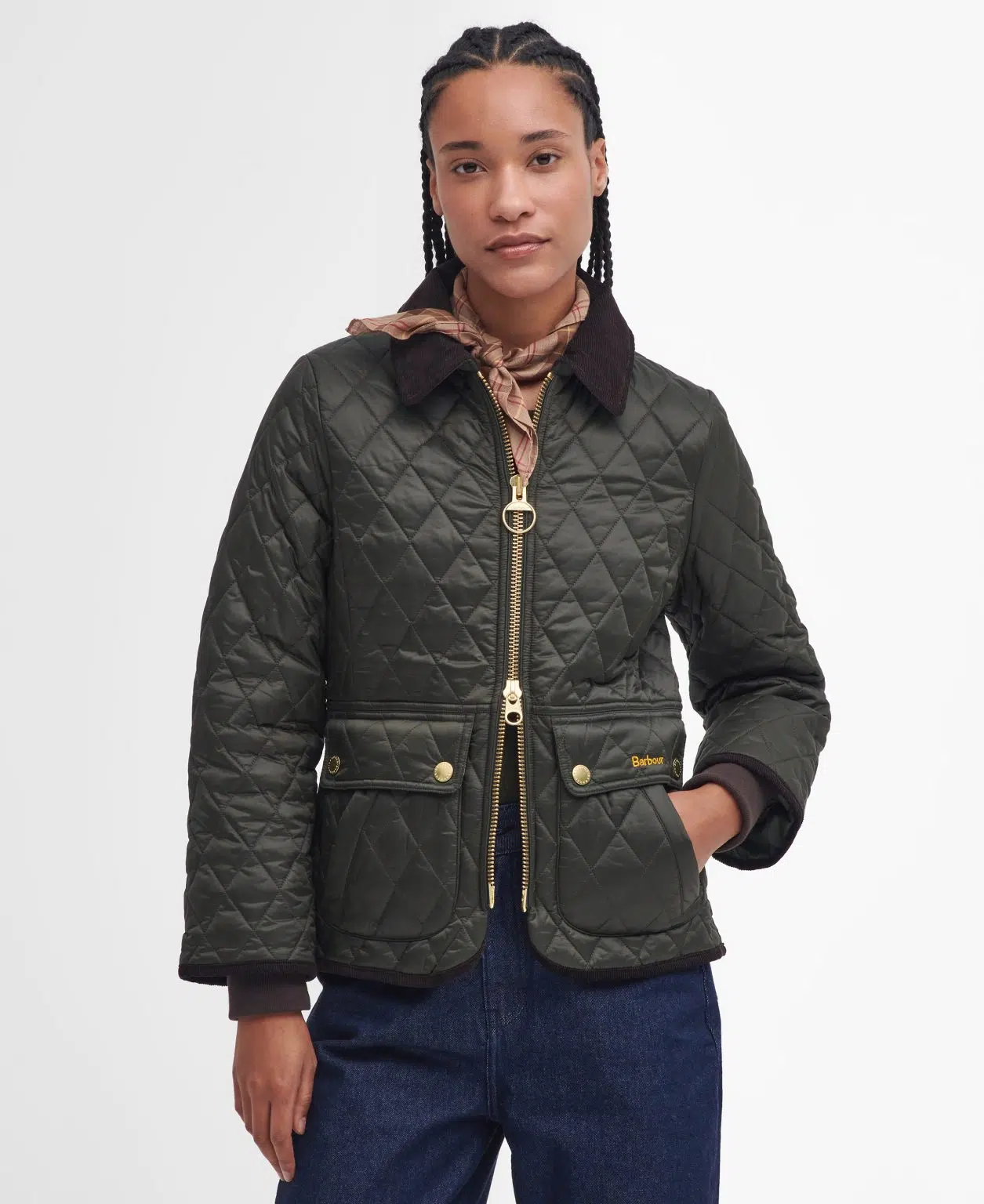 Veste matelassée Fitted Beadnell Barbour femme à coupe cintrée
