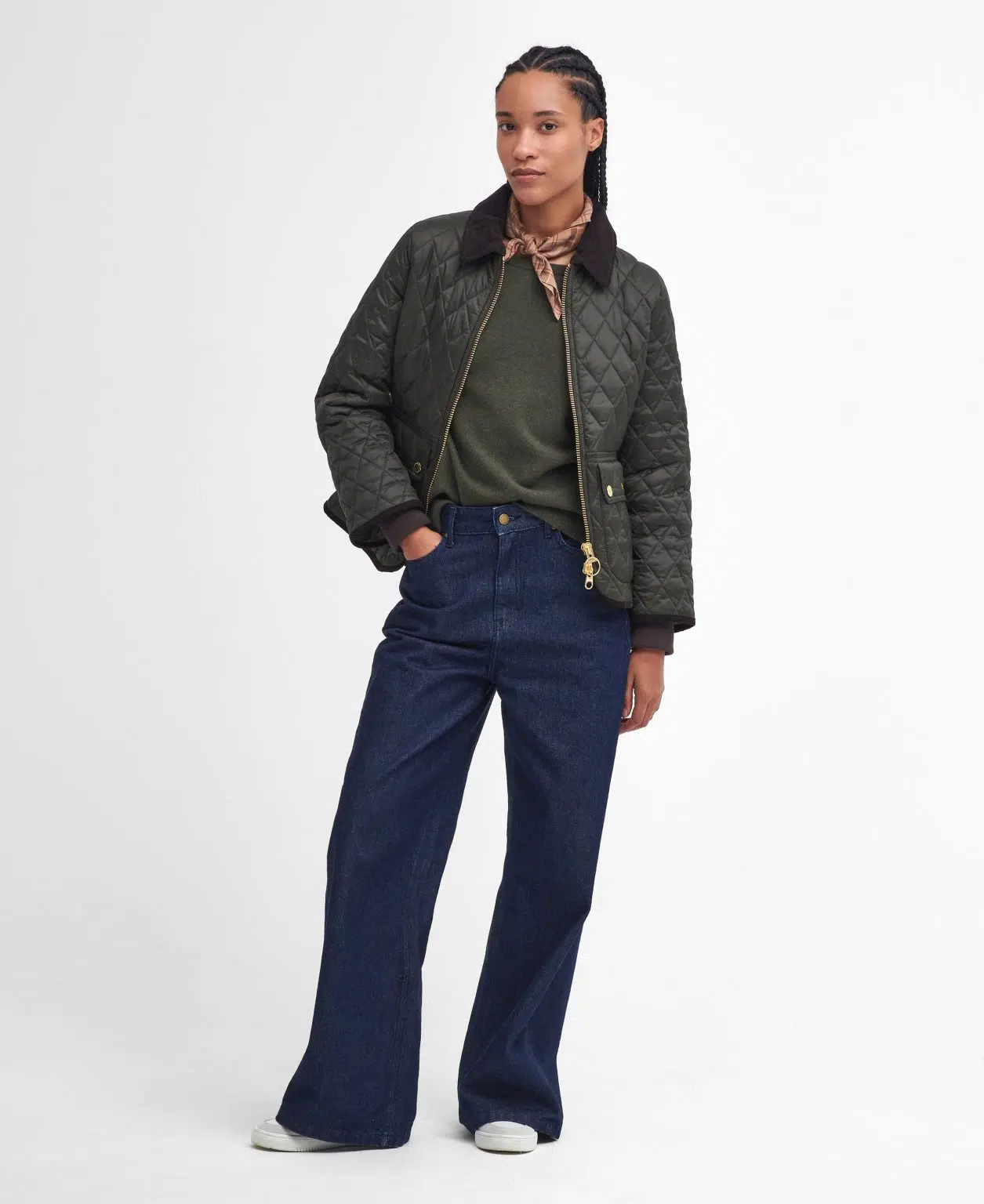 Veste matelassée Fitted Beadnell Barbour femme à coupe cintrée