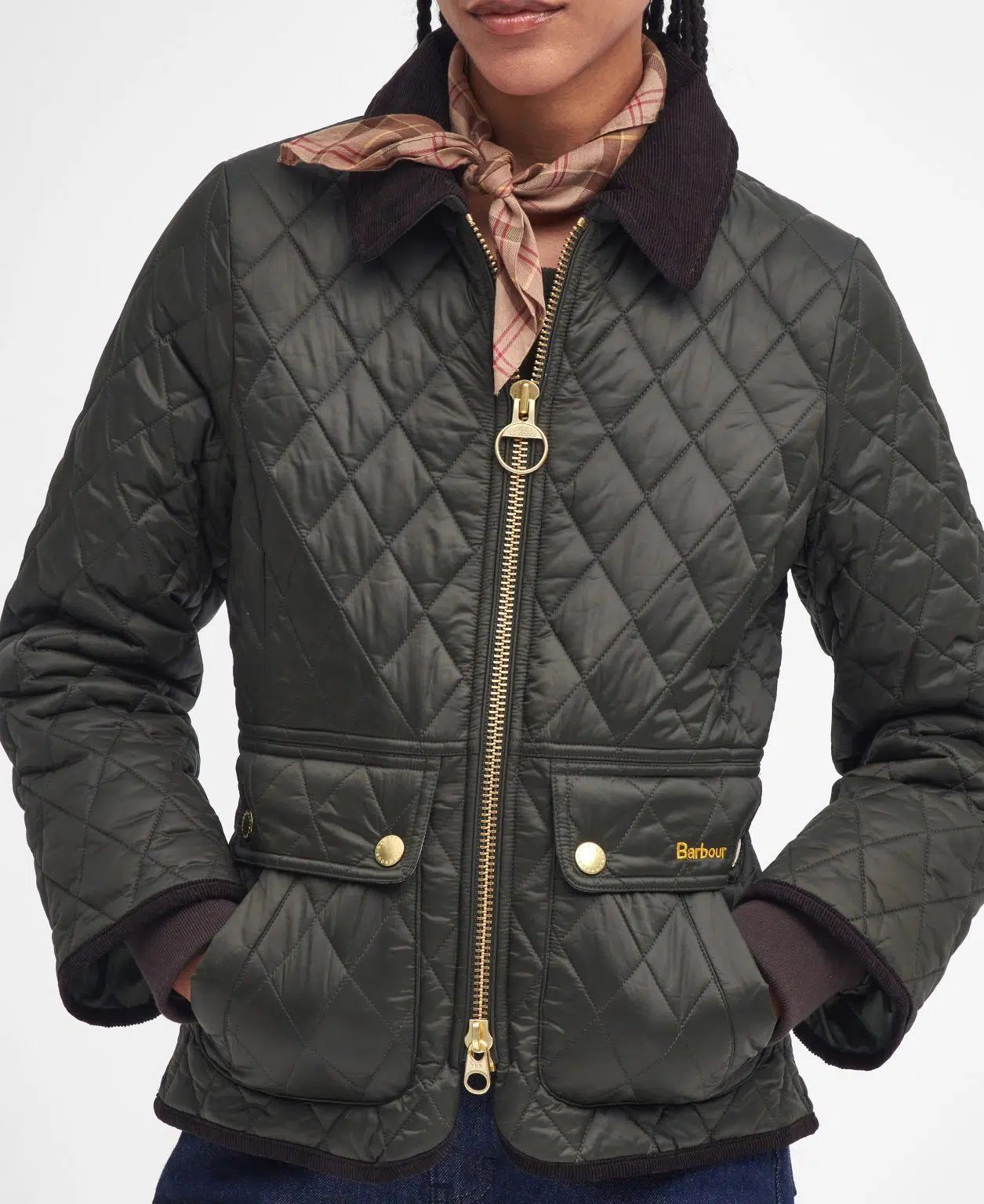Veste matelassée Fitted Beadnell Barbour femme à coupe cintrée