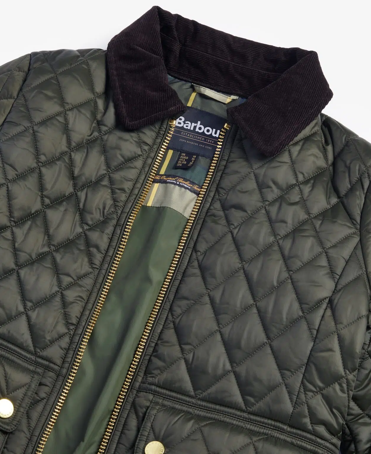 Veste matelassée Fitted Beadnell Barbour femme à coupe cintrée