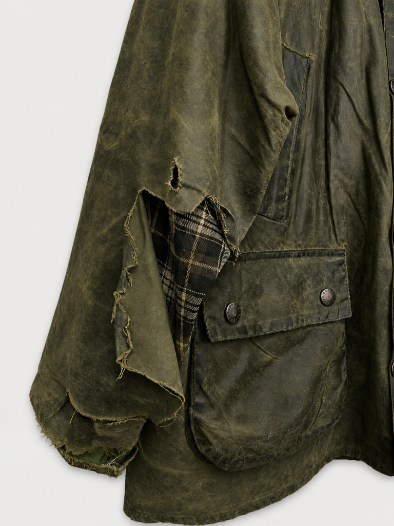 reparation-manches-veste-Barbour-Annecy