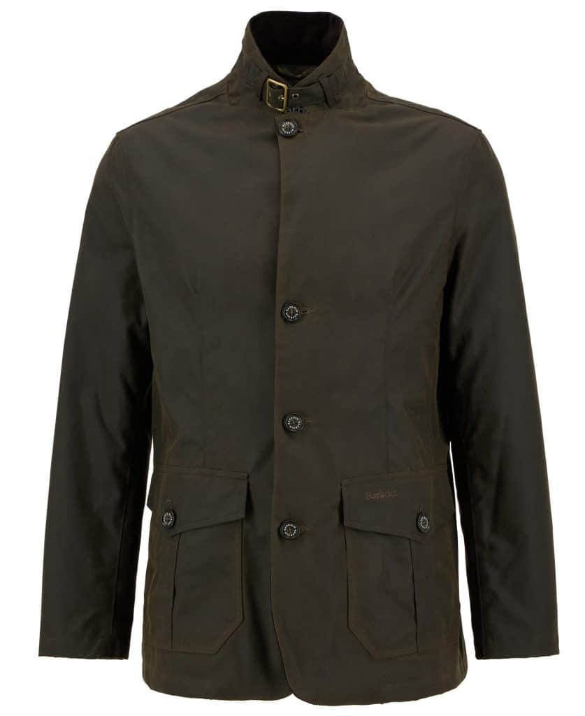 Veste Barbour Lutz pour homme en coton huilé