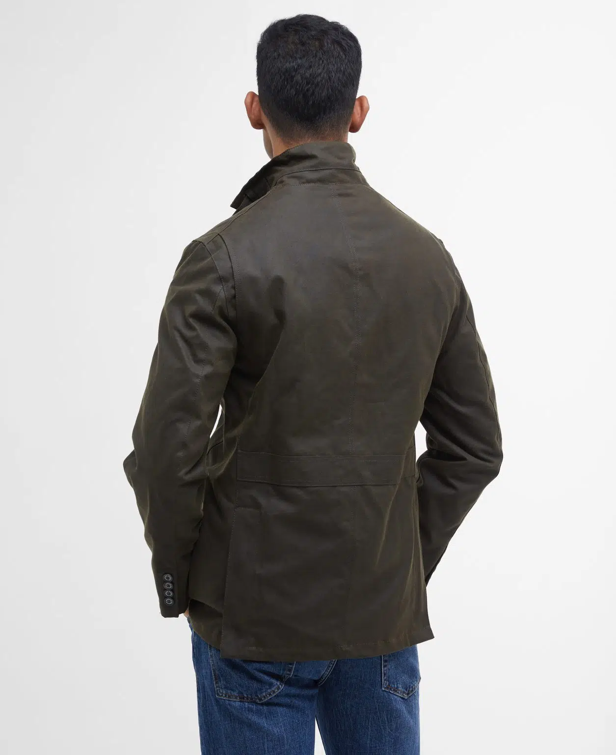 Veste Barbour Lutz pour homme en coton huilé