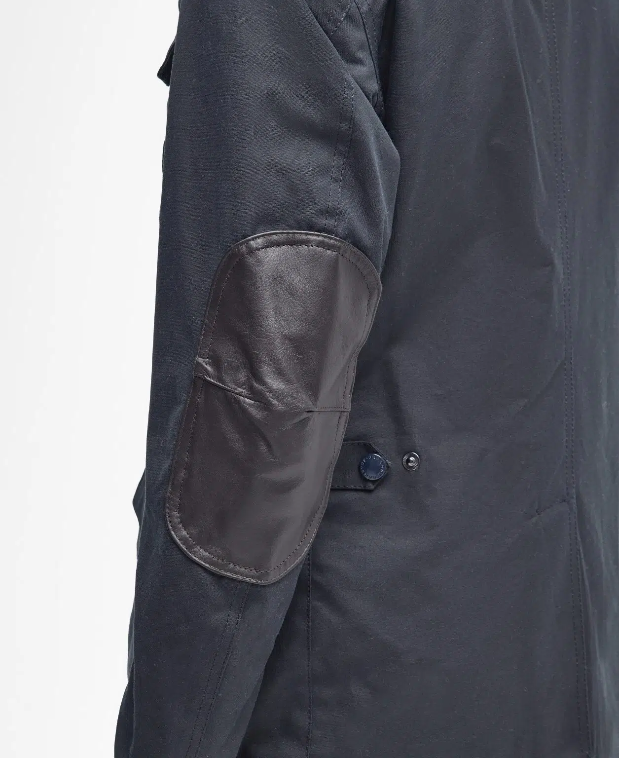 Veste Barbour Ogston pour homme en coton huilé avec gilet matelassé intégré, col en velours côtelé et poches avant.