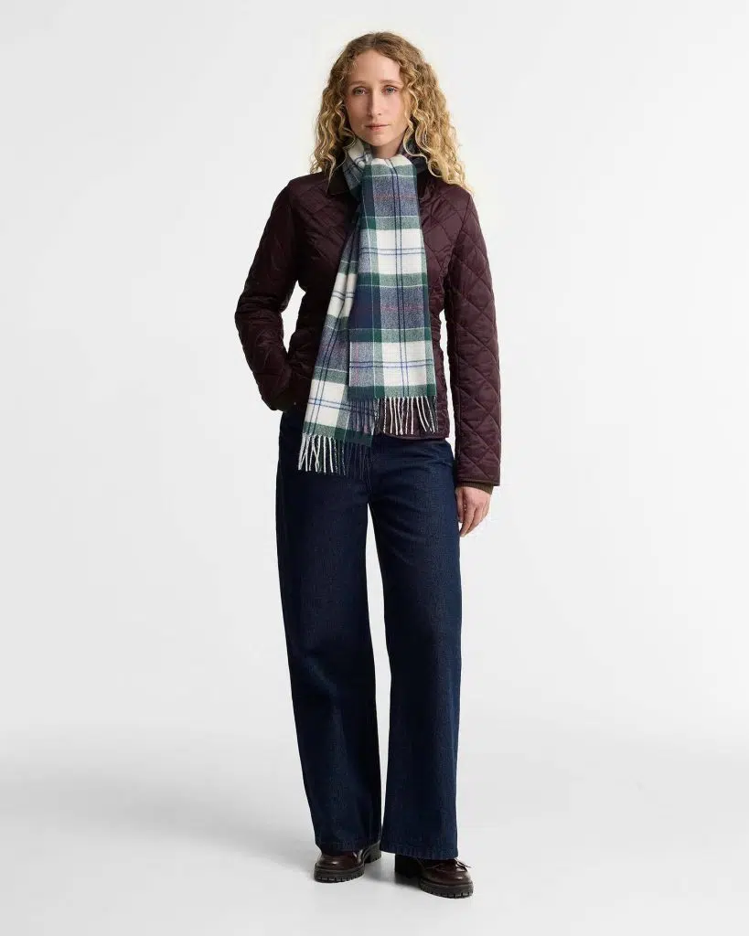 Echarpe en laine et cachemire Barbour