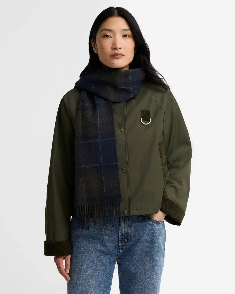Echarpe en laine et cachemire Barbour